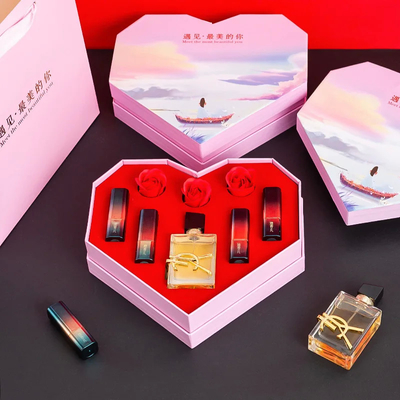 2023 Valentijnsdag Verjaardag cadeau doos Verpakking Luxe hartvormige cadeau dozen voor Valentijnsdag cadeau set Verpakking