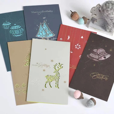 Luxe gelukkige feestdagen kerst dank je cadeaubonnen kaartjes set diy wenskaart op maat afdrukken